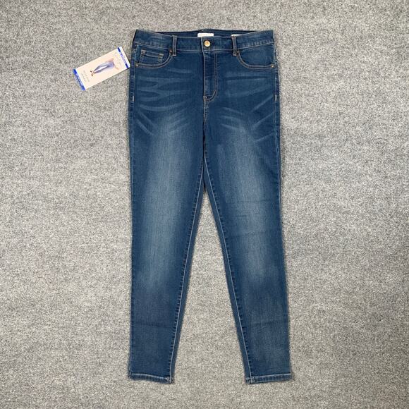 Jessica Simpson Jeans Womens 10/30 Denim High Rise Skinny Ankle Stretch Zip Fly - Picture 2 of 12